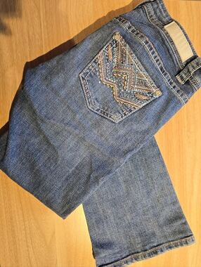 Rock&Roll Cowgirl Rival Low Rise Bootcut Women’s Jeans Sz 28 X 32